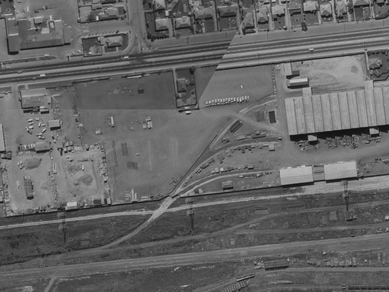 Acheron Drive from the air, 1970-1974
