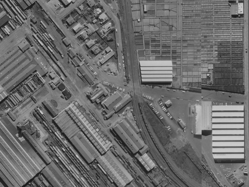 3 Lester Lane from the air, 1970-1974