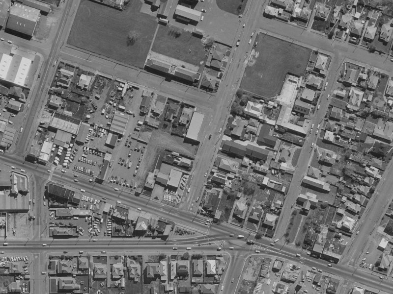 13 Nursery Road from the air, 1970-1974