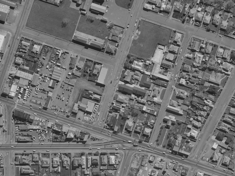 12 Nursery Road from the air, 1970-1974