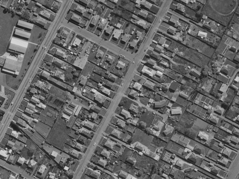 73 Randolph Street from the air, 1970-1974