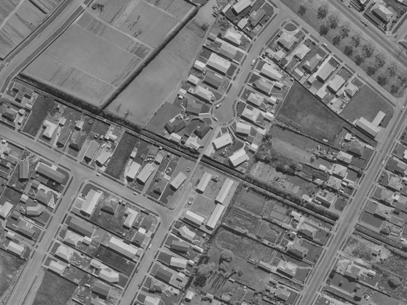 19 Gow Place from the air, 1970-1974