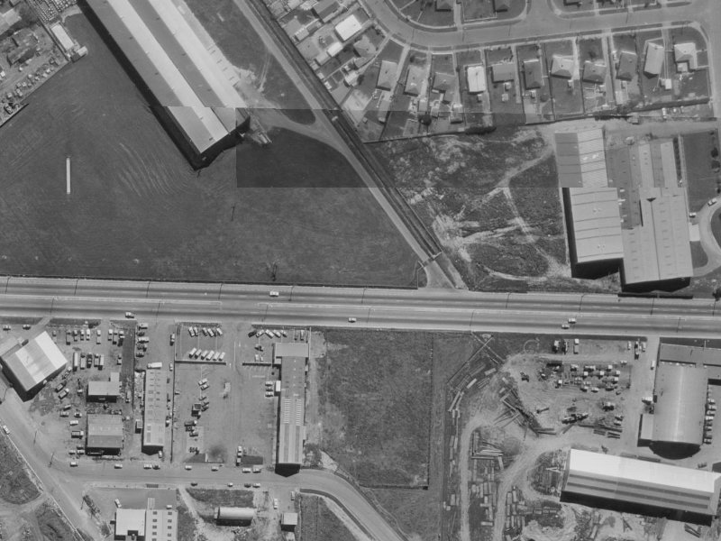466 Blenheim Road from the air, 1970-1974