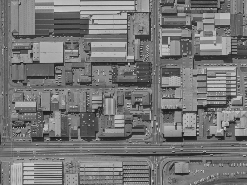 36 Bath Street from the air, 1970-1974