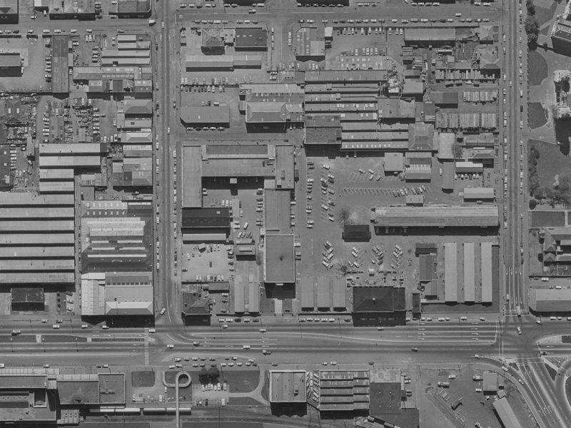 120G Madras Street from the air, 1970-1974