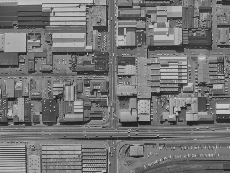520-518 Colombo Street from the air, 1970-1974