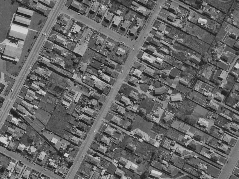 72 Randolph Street from the air, 1970-1974