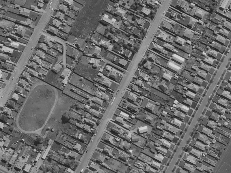 41 Bordesley Street from the air, 1970-1974