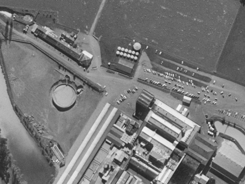 4 Industry Avenue from the air, 1970-1974