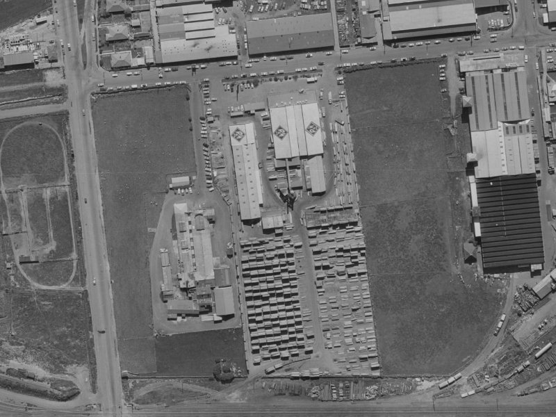 7 Knight Place from the air, 1970-1974