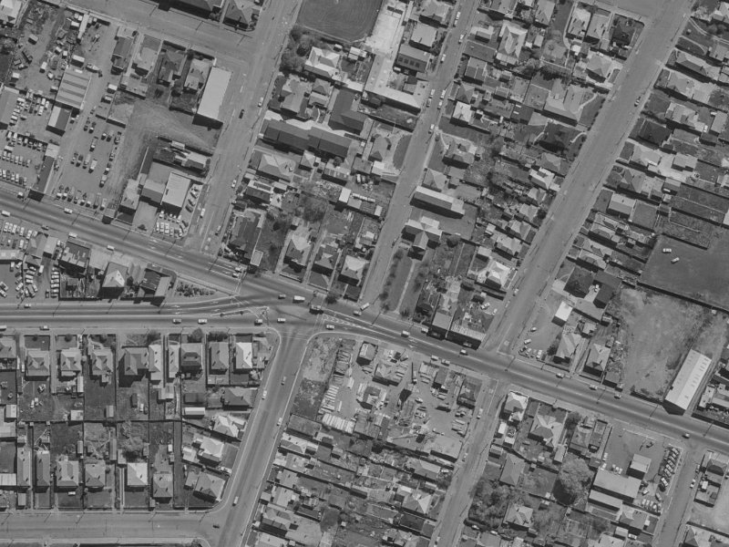 1 Leyden Street from the air, 1970-1974