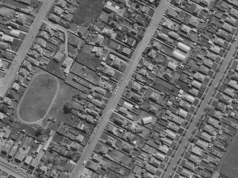 38A Bordesley Street from the air, 1970-1974