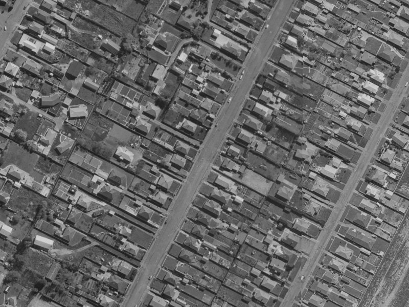 81 Mackworth Street from the air, 1970-1974