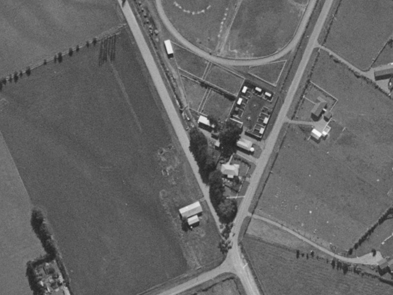 7 Hasketts Road from the air, 1970-1974
