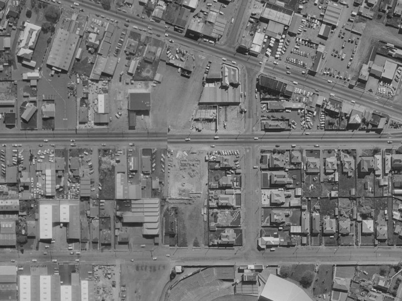 17 Lancaster Street from the air, 1970-1974