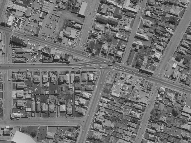 470 Wilsons Rd North from the air, 1970-1974