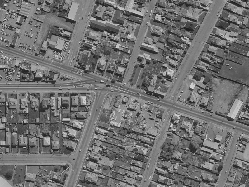 237 Ferry Road from the air, 1970-1974