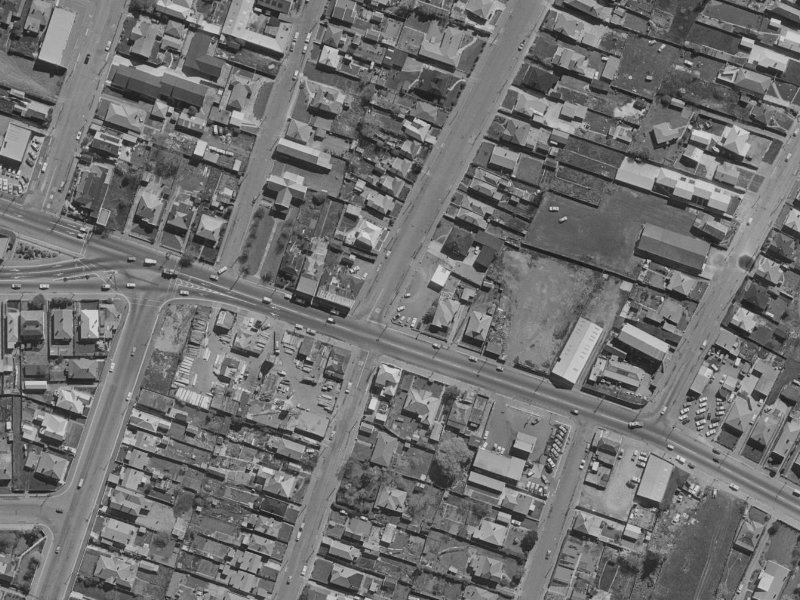 255 Ferry Road from the air, 1970-1974