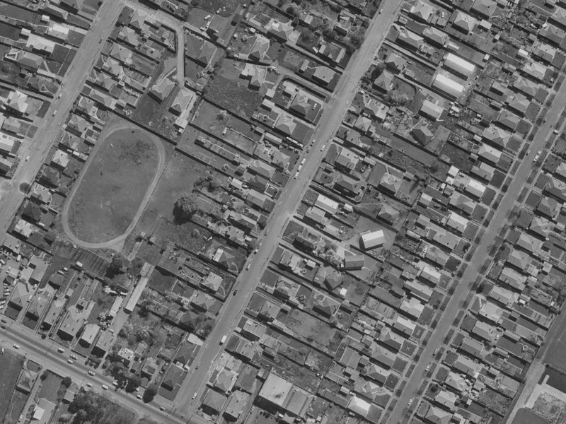 33A Bordesley Street from the air, 1970-1974
