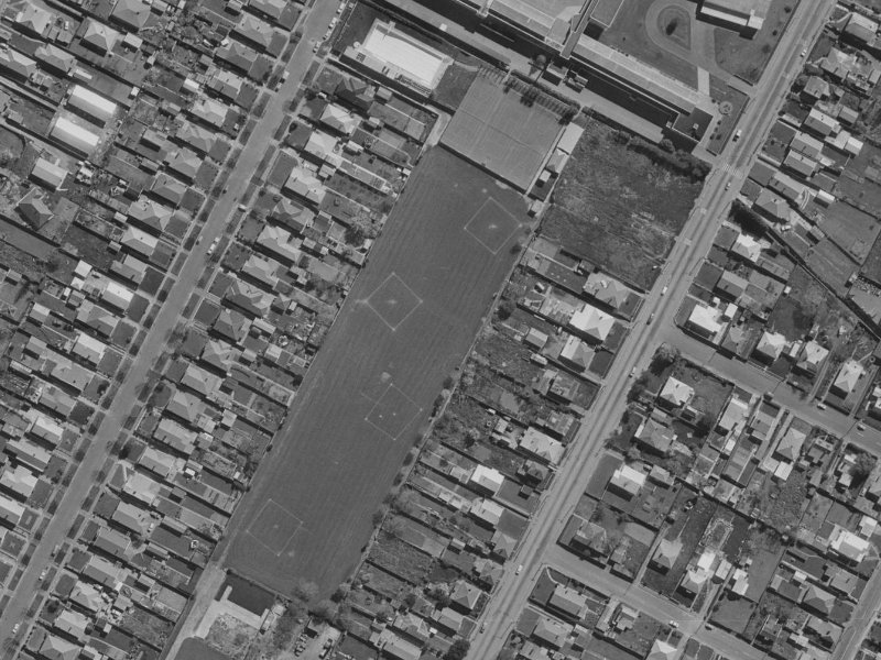 55 Aldwins Road from the air, 1970-1974