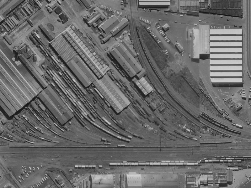 3 Detroit Place from the air, 1970-1974