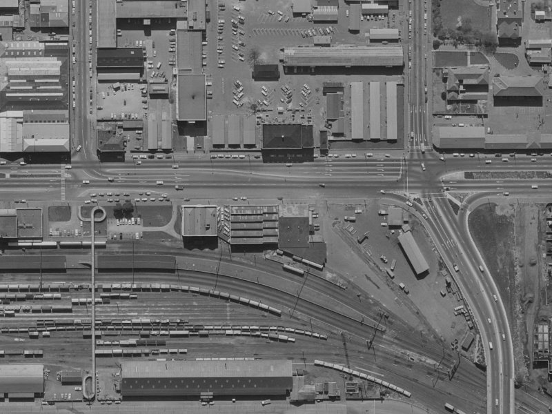 456 Moorhouse Avenue from the air, 1970-1974