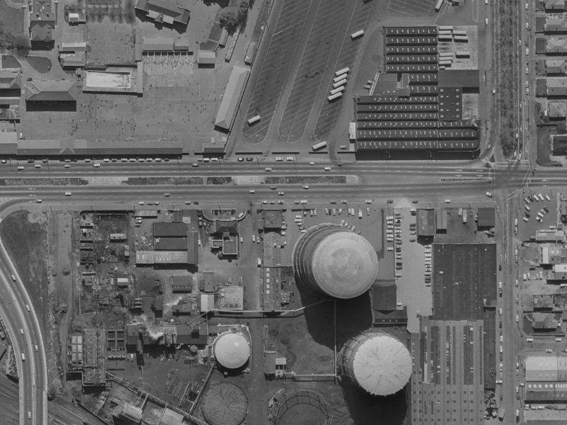 480 Moorhouse Avenue from the air, 1970-1974