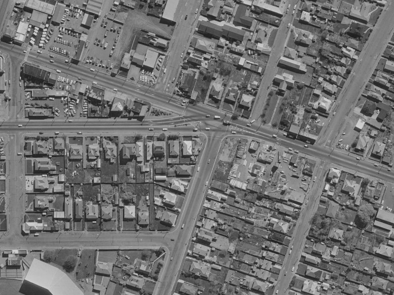 457 Wilsons Rd North from the air, 1970-1974