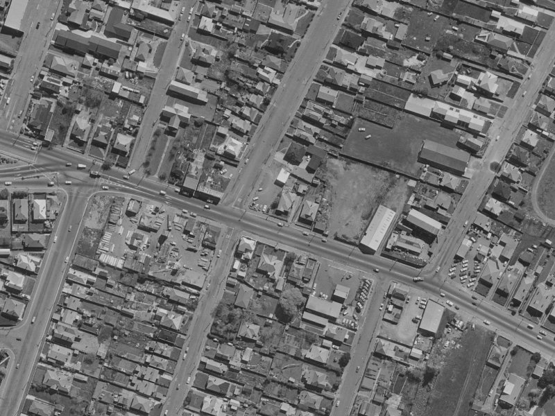 257 Ferry Road from the air, 1970-1974
