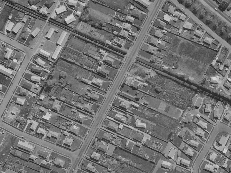 100 Tilford Street from the air, 1970-1974