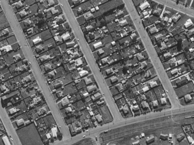 10 Mortlake Street from the air, 1970-1974