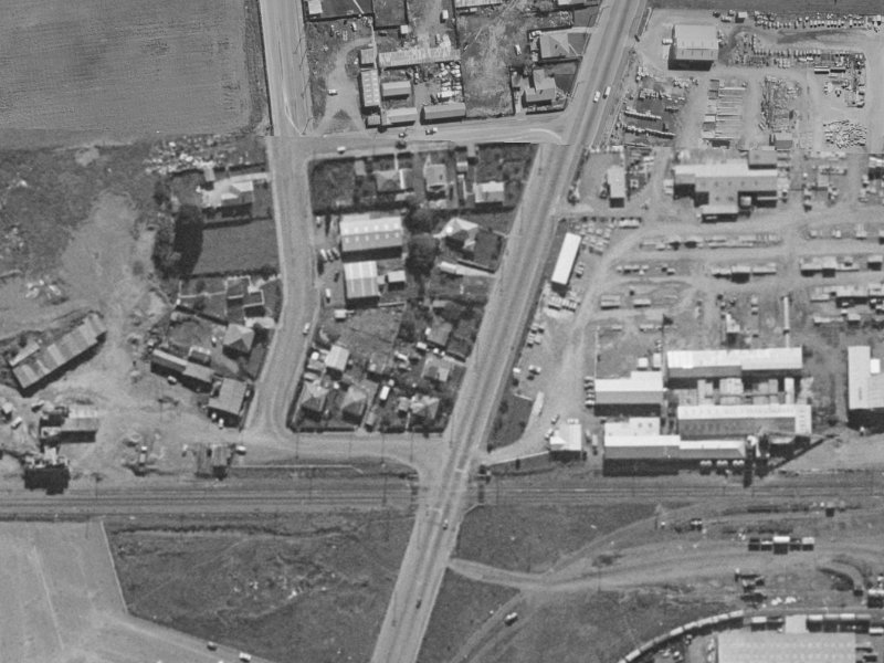 33 Carmen Road from the air, 1970-1974