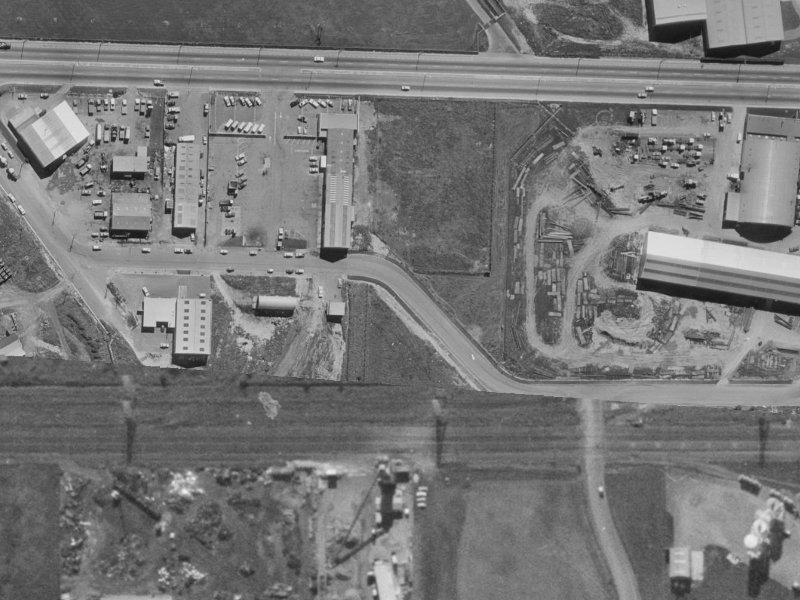 cable Street from the air, 1970-1974