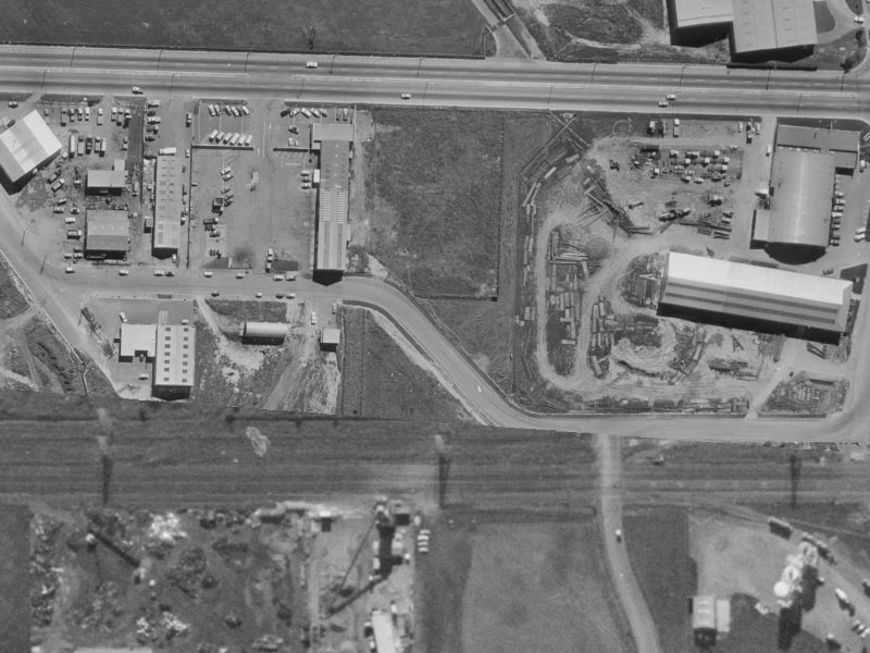 9-23 Cable Street from the air, 1970-1974