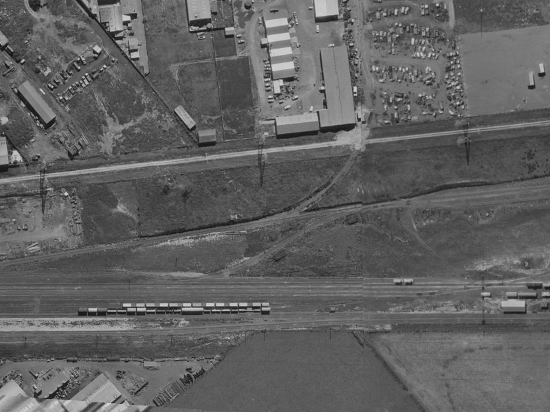 295 Blenheim Road from the air, 1970-1974