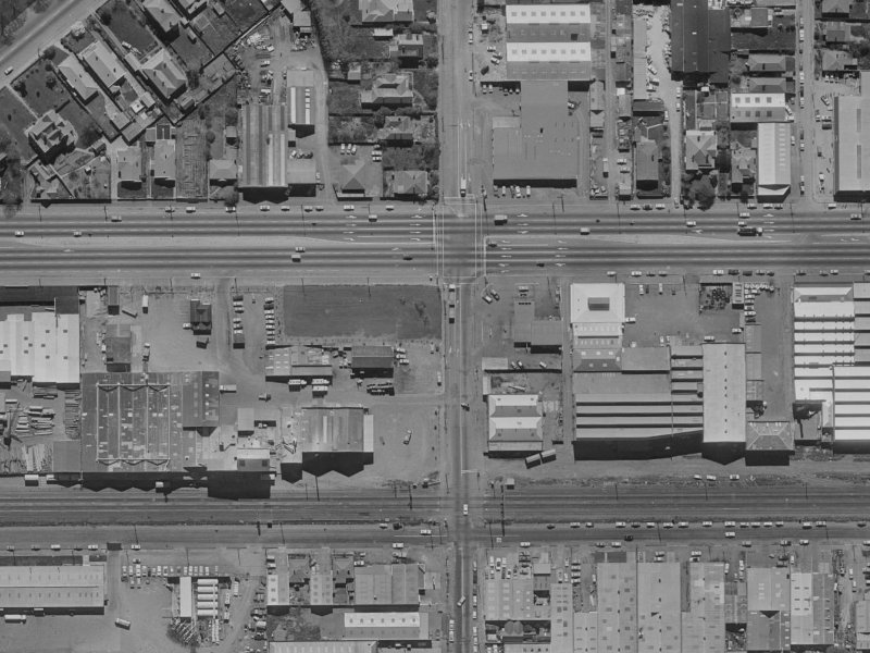 463 Selwyn Street from the air, 1970-1974