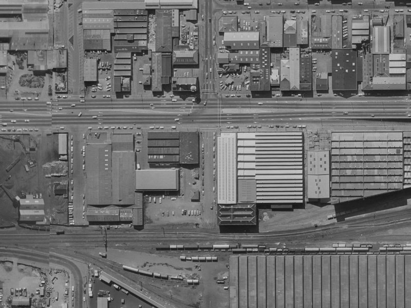 130-124 Durham Street South from the air, 1970-1974