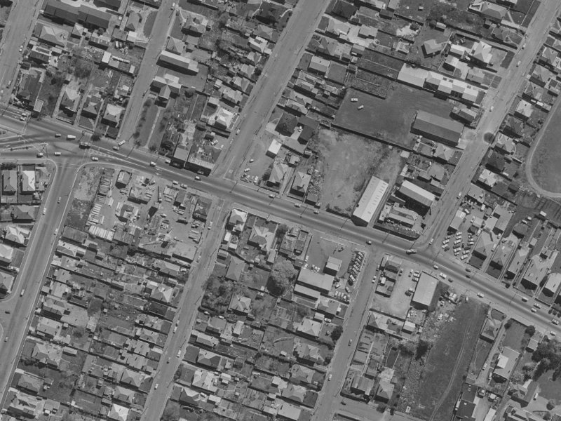248 Ferry Road from the air, 1970-1974