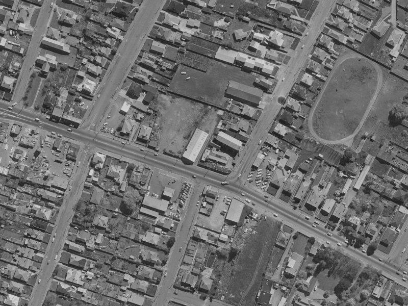 271 Ferry Road from the air, 1970-1974