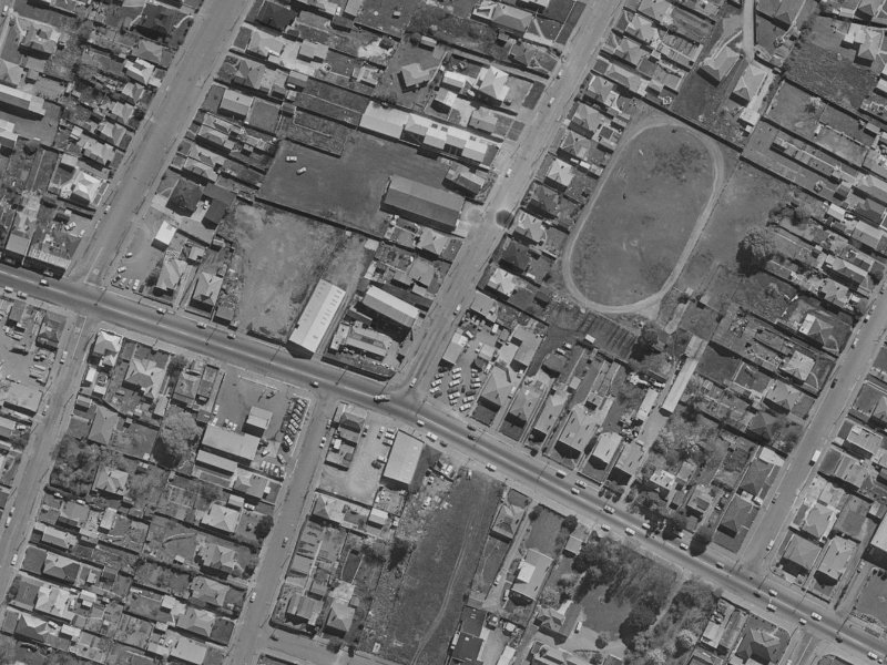 281 Ferry Road from the air, 1970-1974