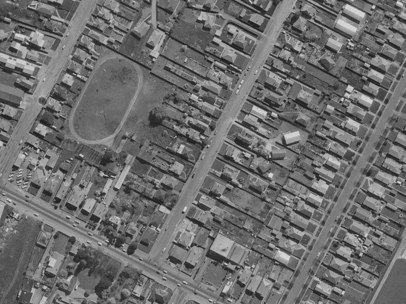 23 Bordesley Street from the air, 1970-1974