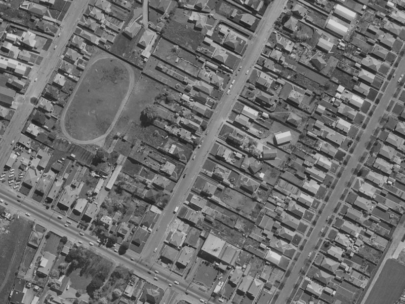 24 Bordesley Street from the air, 1970-1974