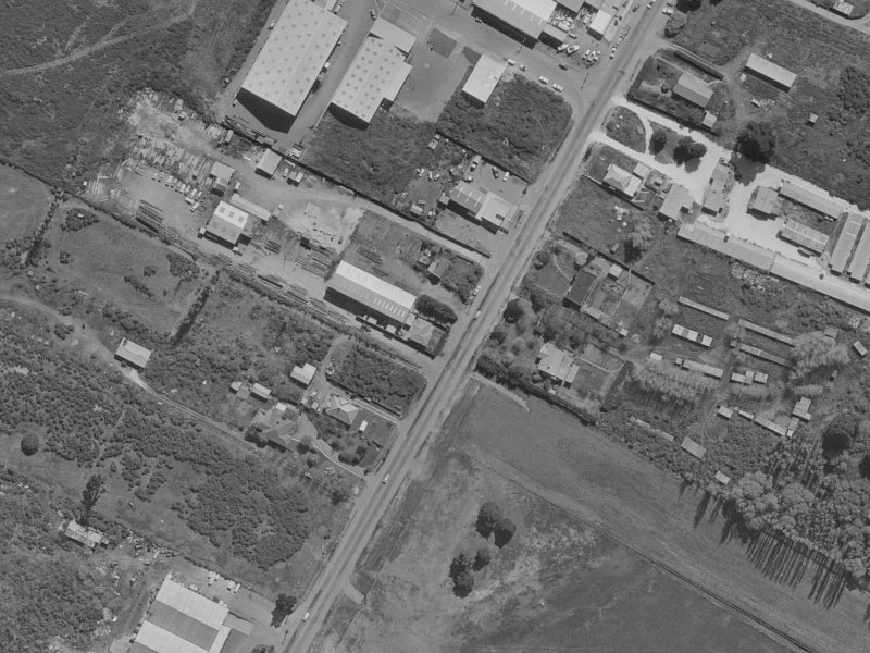 237 Dyers Road from the air, 1970-1974