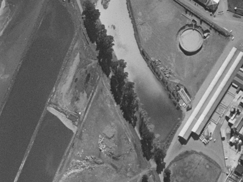 Enterprise Avenue from the air, 1970-1974