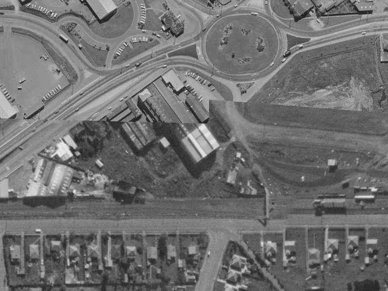 6 Alloy Street from the air, 1970-1974