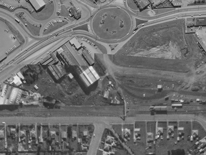 27-29 Nga Mahi Road from the air, 1970-1974