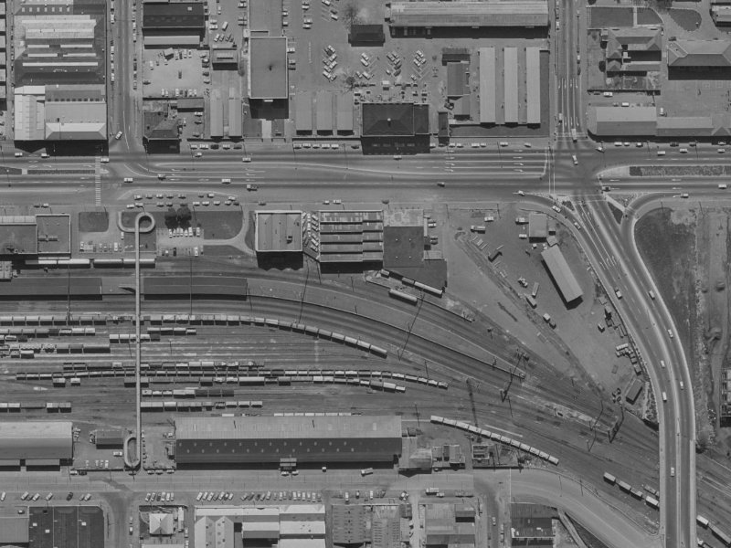 2 Washington Way from the air, 1970-1974