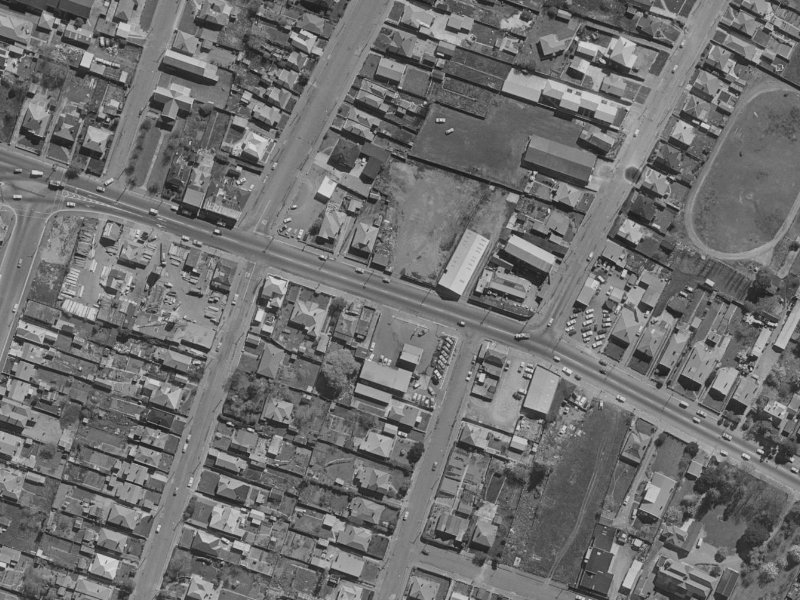 265 Ferry Road from the air, 1970-1974