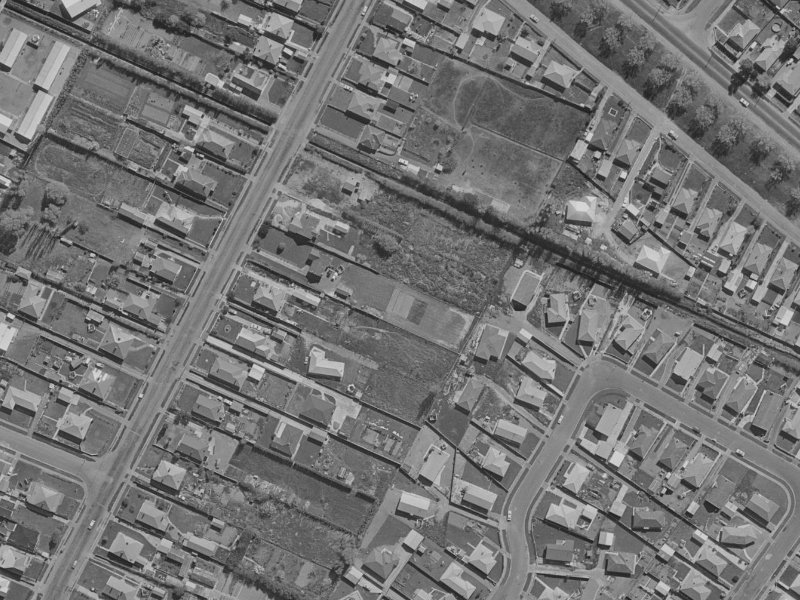 100C Tilford Street from the air, 1970-1974