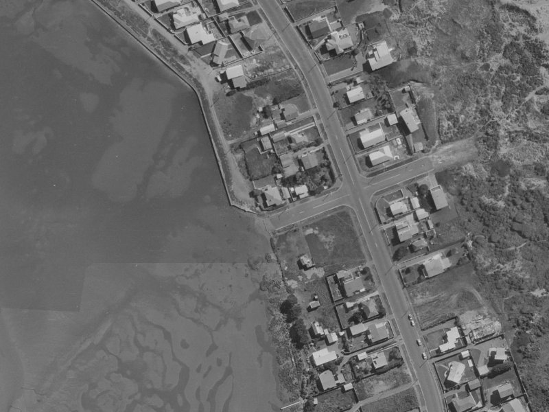 1 Godwit Street from the air, 1970-1974